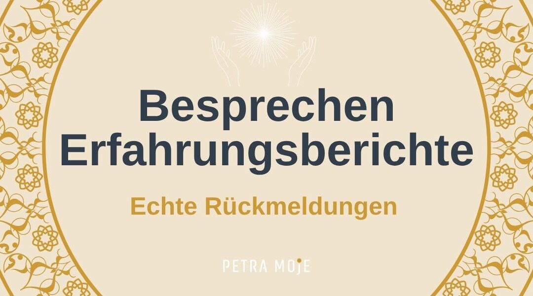 Besprechen Erfahrungsberichte. Echte Rückmeldungen von Menschen