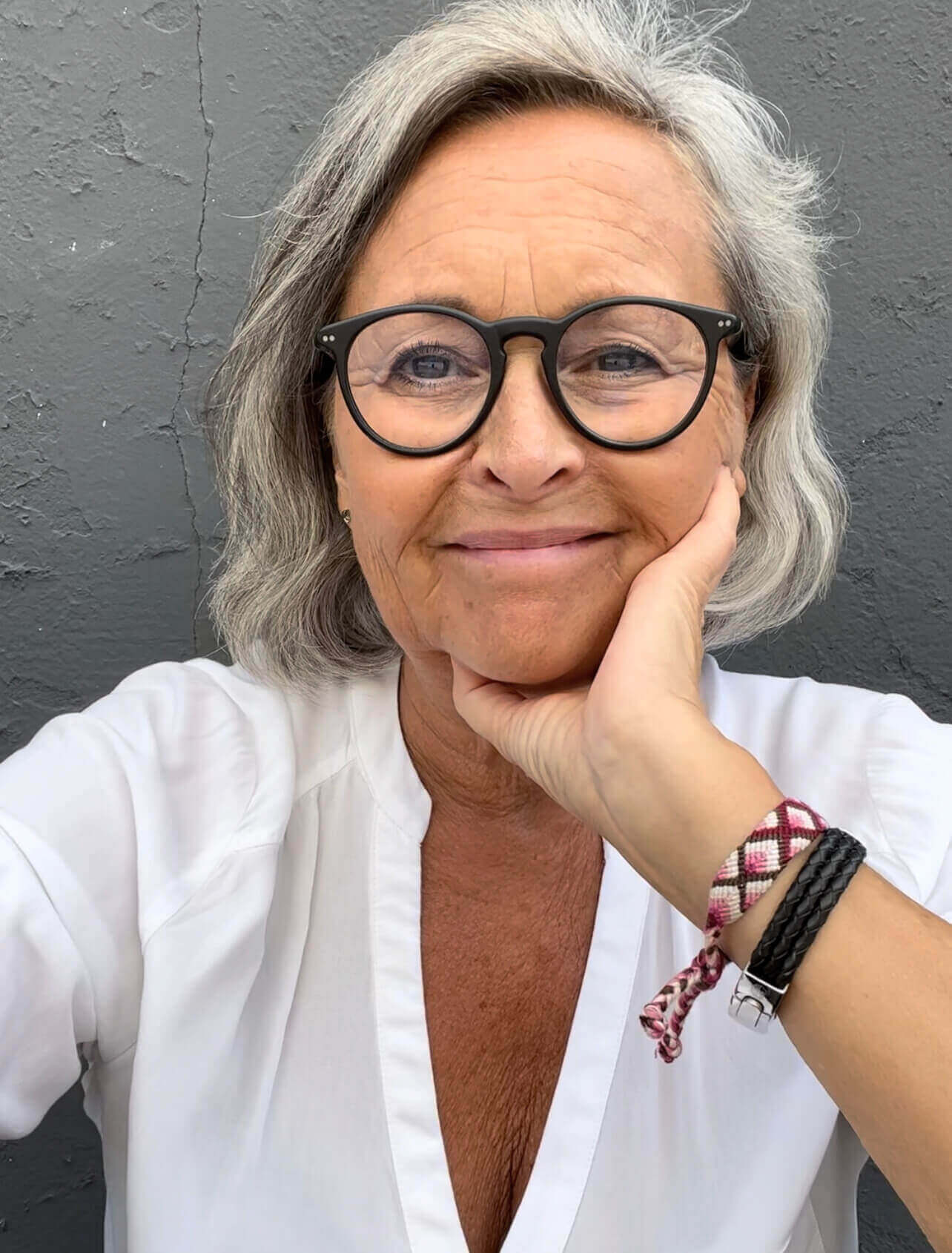 Petra Moje, Foto der "über mich Seite"