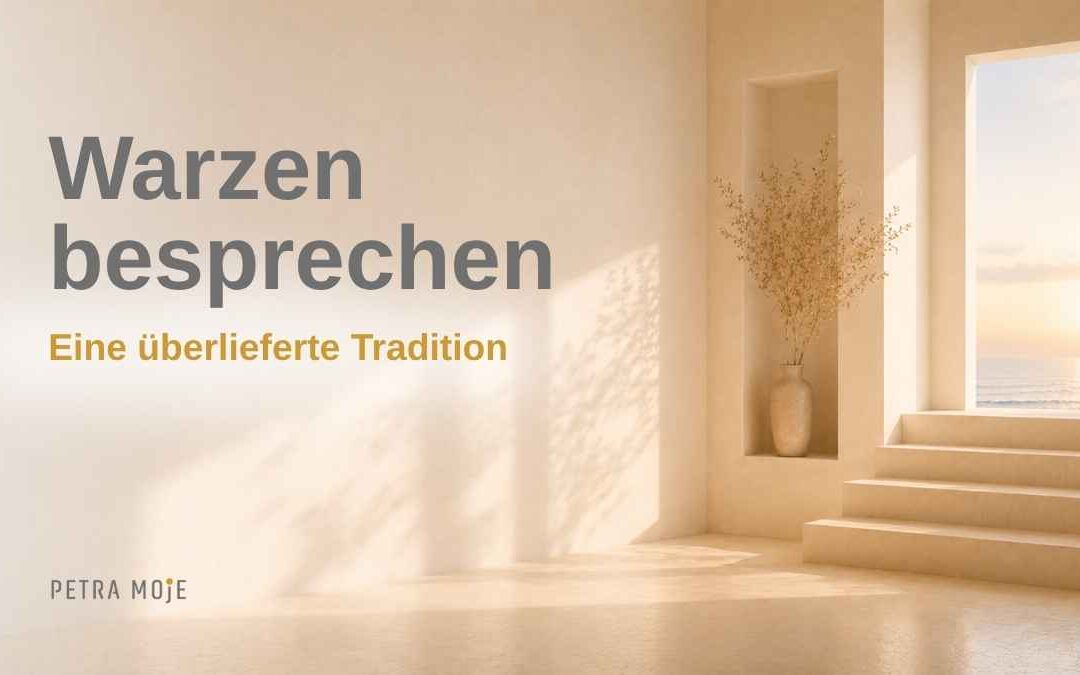 Warzen besprechen. Heller Raum mit Treppe und Meerblick als Beitragsbild zum traditionellen Besprechen von Warzen
