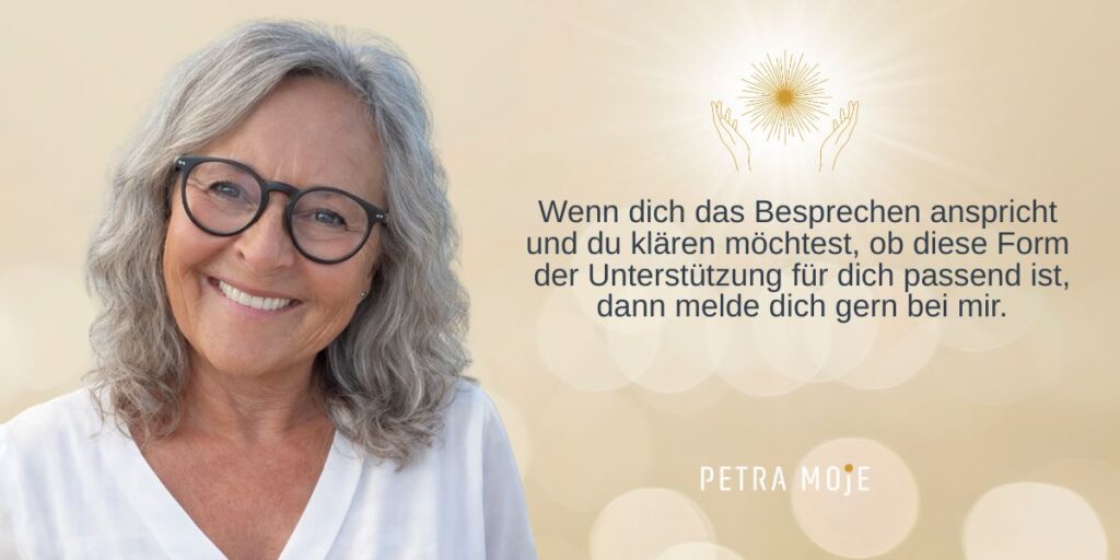 Was ist Besprechen? Kontakt Petra Moje 