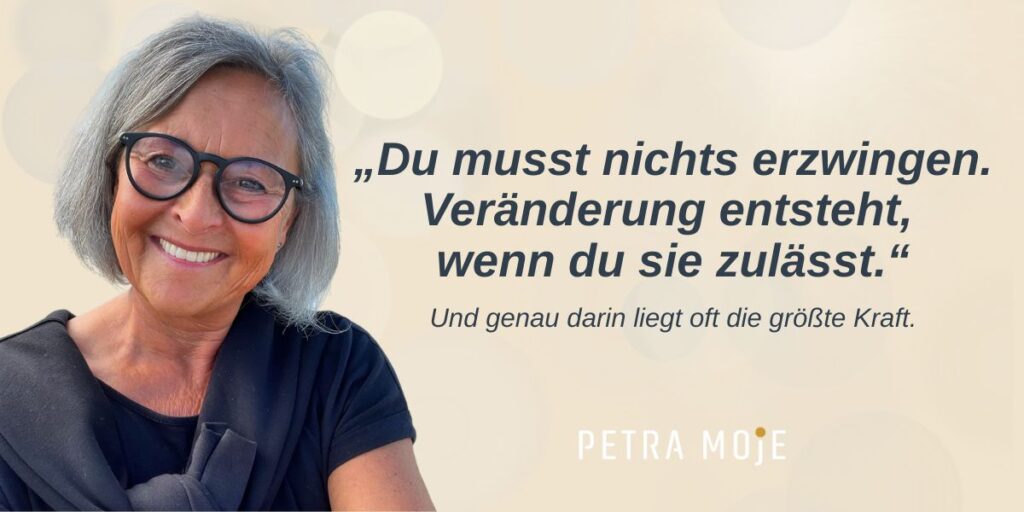 Wie funktioniert Besprechen Vertrauen Prozess Entwicklung. Petra Moje