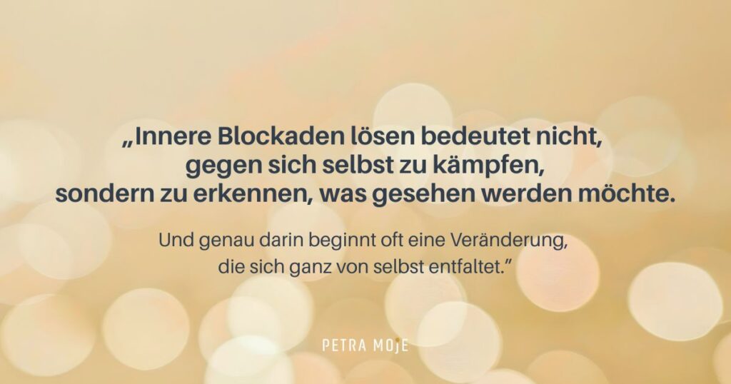 Heilblockaden verstehen und innere Blockaden lösen durch LICHT-Besprechen
