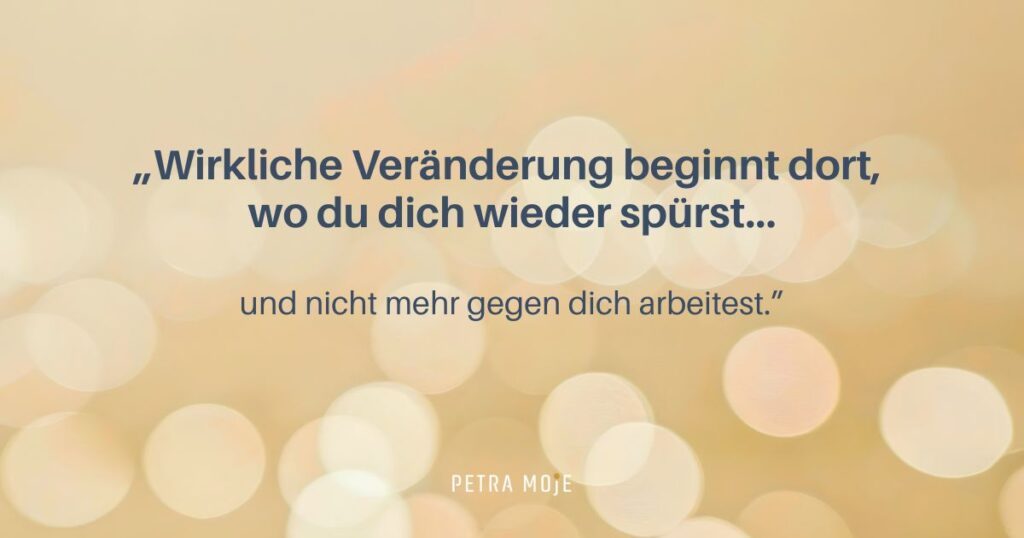 LICHT-Besprechen Erfahrungen zeigen, wie wirkliche Veränderung im Inneren beginnt und sich nachhaltig entwickelt