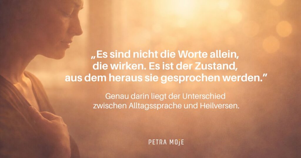 Wie funktioniert Besprechen – Heilverse wirken nicht nur durch Worte, sondern durch den inneren Zustand, aus dem heraus sie gesprochen werden.